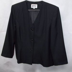 EUC, Morgan Miller black blazer/jacket size 16